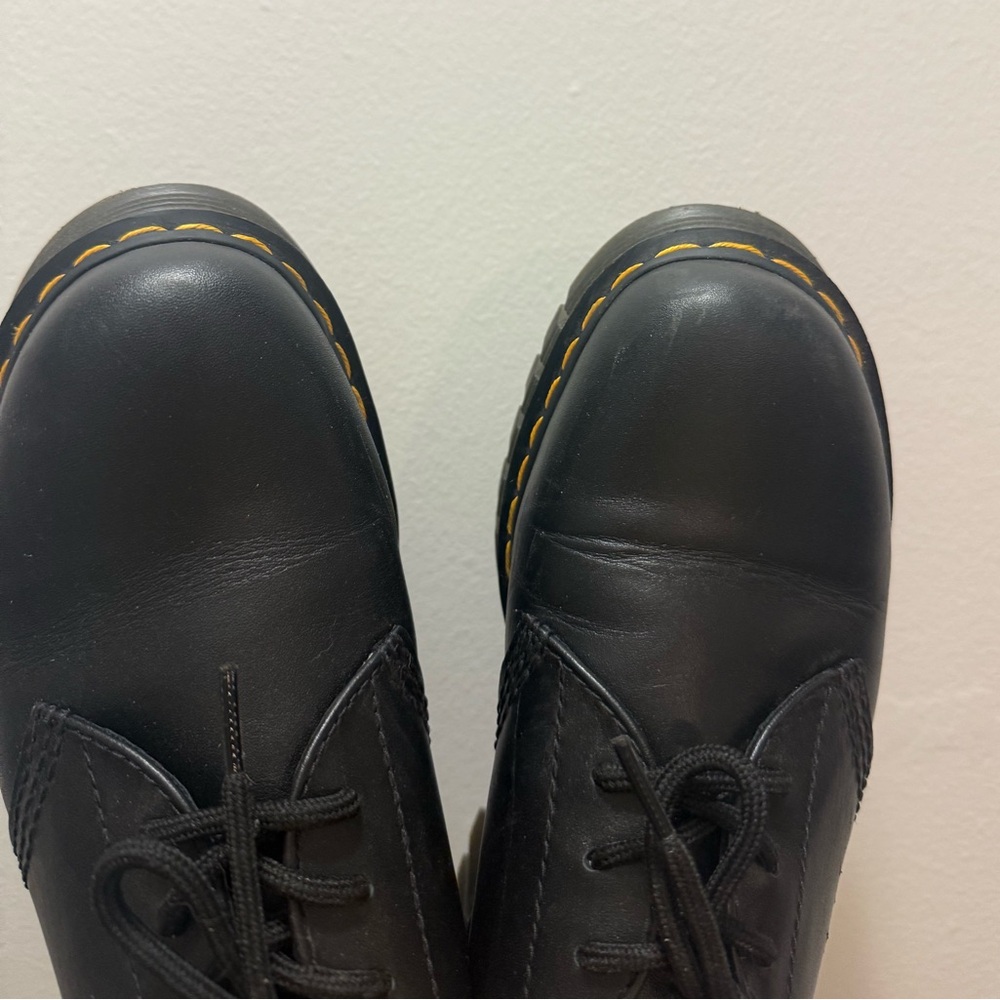 Dr. Marten’s Leather Platform Casual Shoes (9) - Picture 11 of 13